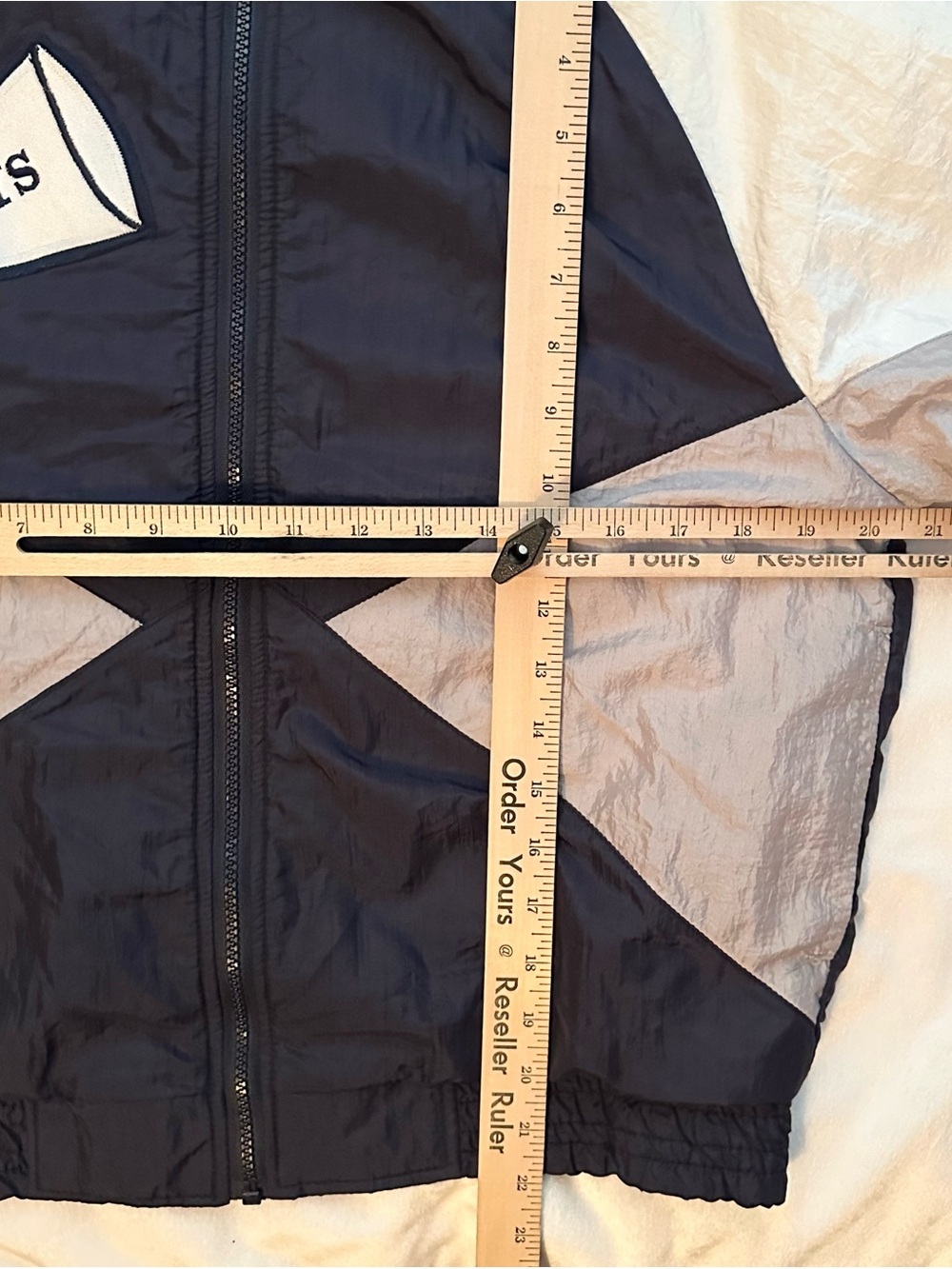 Vintage Dallas Cowboys Windbreaker Jacket Park Avenue Adult XS Color Block RARE - Picture 4 of 9